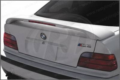 Restyling Ideas - BMW 3 Series 2DR Restyling Ideas Factory Style Spoiler with LED - 01-BMM392FL
