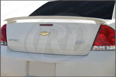 Restyling Ideas - Chevrolet Impala Restyling Ideas Factory Stainless Steel Style Spoiler - 01-CHIM06FSS