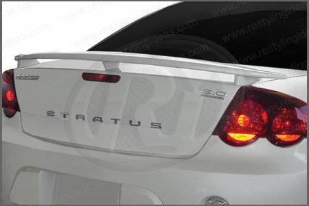 Restyling Ideas - Dodge Stratus 2DR Restyling Ideas Factory 3-Post Style Spoiler - 01-DOST01F2