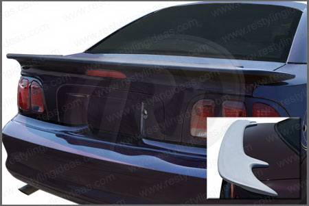 Restyling Ideas - Ford Mustang Restyling Ideas Saleen Style Spoiler - 01-FOMU94SS