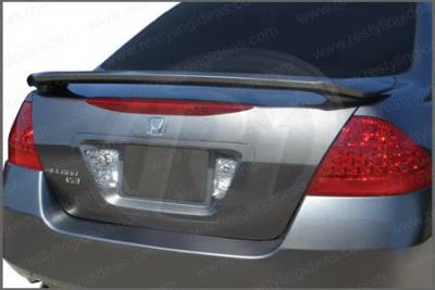 Restyling Ideas - Honda Accord 4DR Restyling Ideas Factory 2-Post Style Spoiler - 01-HOAC06F4
