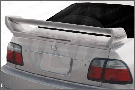 Restyling Ideas - Honda Accord 2DR & 4DR Restyling Ideas GTR Style Spoiler with LED - 01-HOAC96GTL