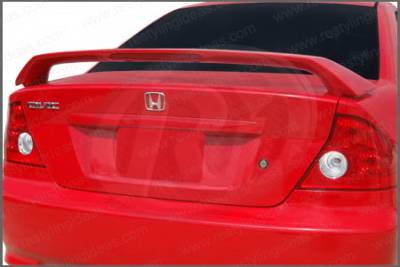 Restyling Ideas - Mercury Milan Restyling Ideas Custom 2-Post Style Spoiler with LED - 01-HOCI01F2L
