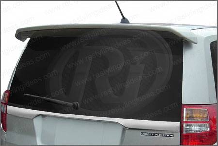 Restyling Ideas - Isuzu Axiom Restyling Ideas Factory Style Spoiler - without Roofrack - 01-ISAX03F