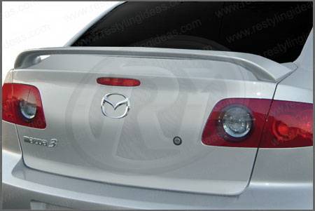 Restyling Ideas - Mazda 3 Restyling Ideas Factory 2-Post Style Spoiler - 01-MA304F42P