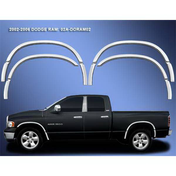 Restyling Ideas - Dodge Ram Restyling Ideas Fender Trim - 02A-DORAM02