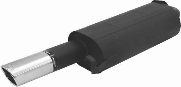 Remus - Lexus LS Remus Rear Silencer - Right Side with Dual Exhaust Tips - Square - 909093 0542R