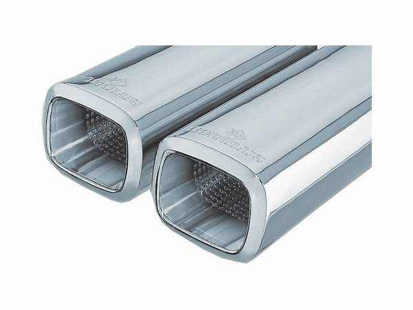 Audi A8 Remus Romulus Rear Silencer with Dual Exhaust Tips