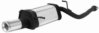 Remus - Subaru Forester Remus Rear Silencer with Exhaust Tip - Round - 846098 0570TD