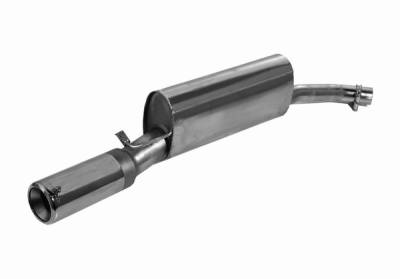 Remus - Jaguar S Type Remus Romulus Rear Silencer - Left with Exhaust Tip - Round - 339100 0571LR