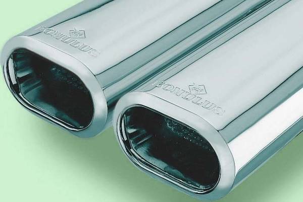 Remus - Audi RS4 Remus Romulus Rear Silencer with Dual Exhaust Tips - Square - 047501 0576R