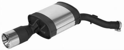 Remus - BMW 6 Series Remus Rear Silencer - Left Side with Exhaust Tip - Round - 089204 0580TDL
