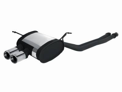 Remus - BMW Z4 Remus Rear Silencer with Dual Exhaust Tips - Round - 088003 0588TD
