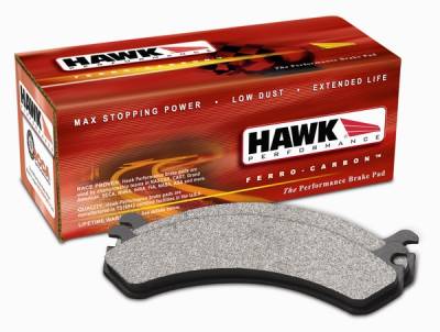 Hawk - Pontiac Safari Hawk SuperDuty Brake Pads - HB103P590