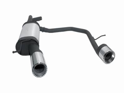 Remus - Audi TT Remus Rear Silencer with Left & Right each Exhaust Tip - Round - 045099 1580TD
