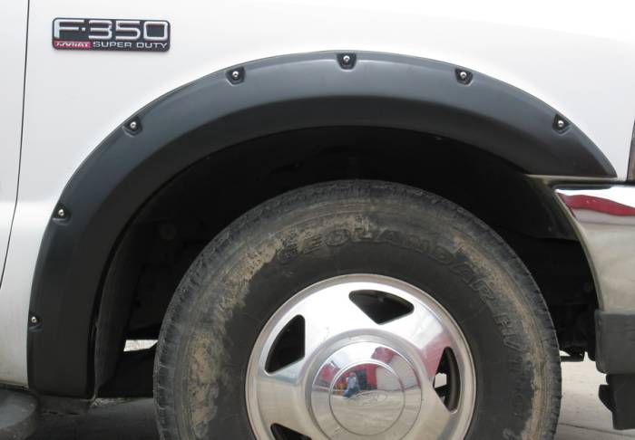 Prestige - Ford F250 Prestige Rear Pair RX Rivet Style Standard Fender Flare Set - RX311SB