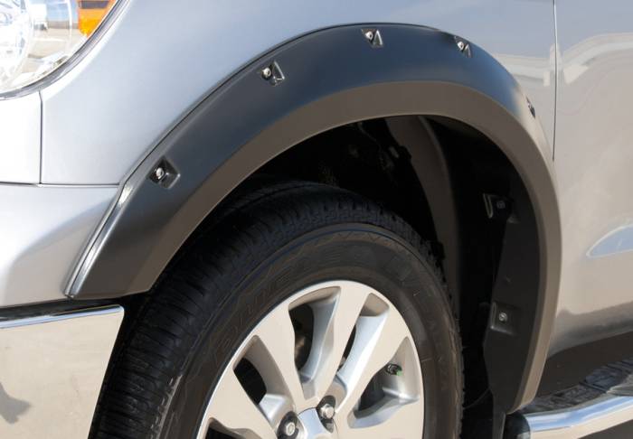 Prestige - Toyota Tundra Prestige Front Pair RX Rivet Style Textured Fender Flare Set - RX603TA