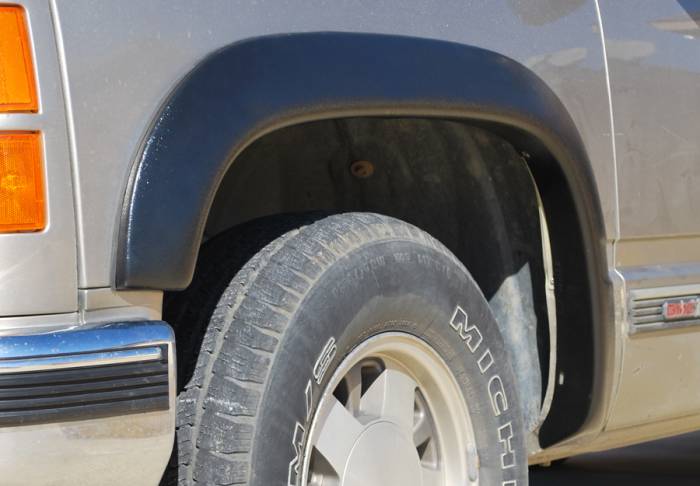 Prestige - Chevrolet C3500 Prestige Front Pair SX Street Style Textured Fender Flare Set - SX101TA