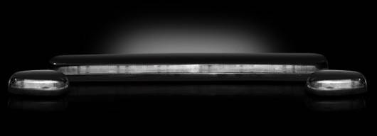 Recon - GMC Sierra Recon Clear Cab Roof Light Lens with Amber LED - 3PC - 264156CL