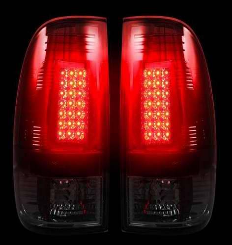 Recon - Recon LED Taillights with Dark Smoked Lens - 264172BK