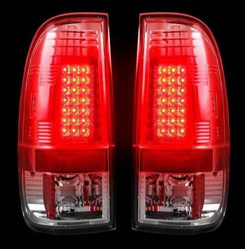 Recon - Recon Clear LED Taillights - 264172CL