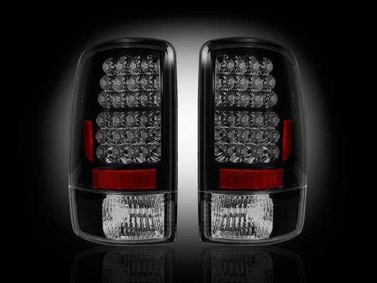 Recon - Chevrolet Suburban Recon LED Taillights - Smoked Lens - 264177BK
