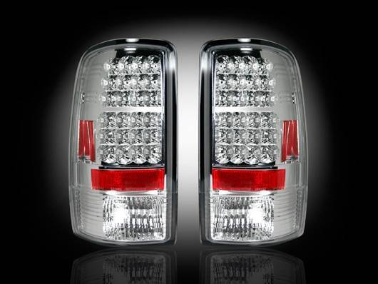 Recon - GMC Yukon Recon LED Taillights - Clear Lens - 264177CL