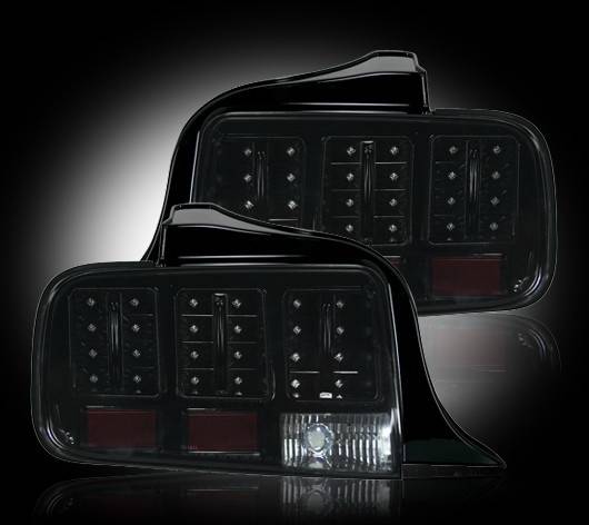 Recon - Ford Mustang Recon LED Taillights - 264187BK