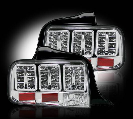 Recon - Ford Mustang Recon LED Taillights - 264187CL