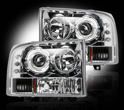 Recon - Ford Superduty Recon Projector Headlights - 264192CL