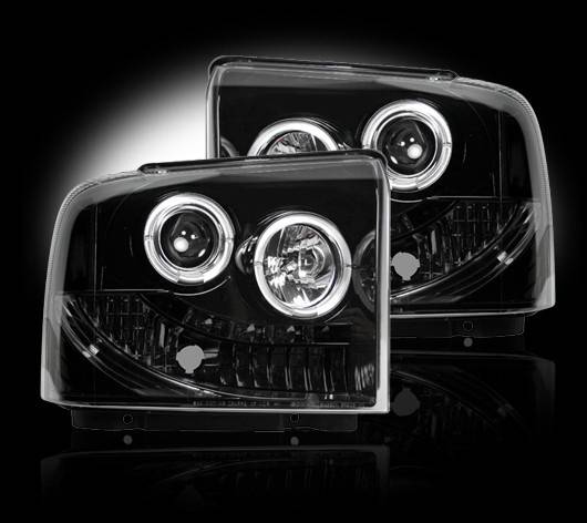 Recon - Ford F550 Recon Projector Headlights - 264193BK