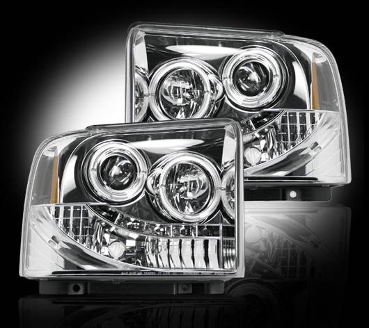 Recon - Ford Superduty Recon Projector Headlights - 264193CL