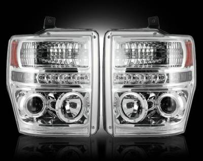 Recon - Ford Superduty Recon Projector Headlights - 264196CL
