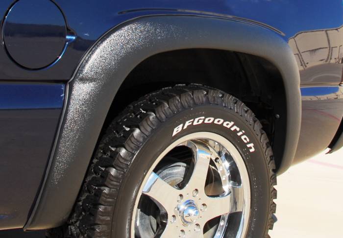 Prestige - GMC Sierra Prestige Rear Pair SX Street Style Standard Fender Flare Set - SX103SB