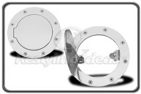 Restyling Ideas - Chevrolet Tahoe Restyling Ideas Fuel Door Kit - Aluminum Billet - 34-GD-102E