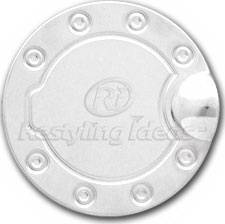 Restyling Ideas - Chevrolet Tahoe Restyling Ideas Fuel Door Cover - Stainless Steel - 34-SSM-102WK