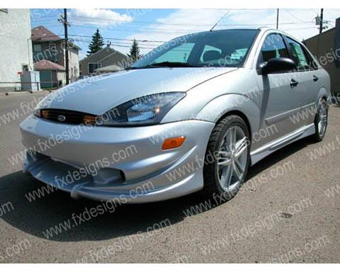 FX Designs - Ford Focus FX Design VSX Style Full Body Kit - FX-1030K