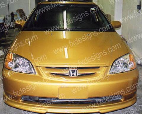 FX Designs - Honda Civic FX Design Full Body Kit - FX-760K