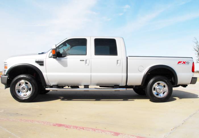 Prestige - Ford F250 Prestige Complete SX Street Style Textured Fender Flare Set - SX313T