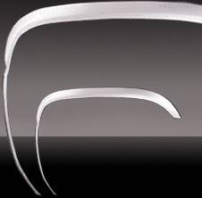 Pilot - Chevrolet CK Truck Pilot Stainless Steel Fender Trim - Long - Set - WF-2220L