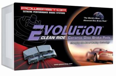 PowerStop - Power Stop Friction Z16 Ceramic Brake Pads - Rear - 16-458