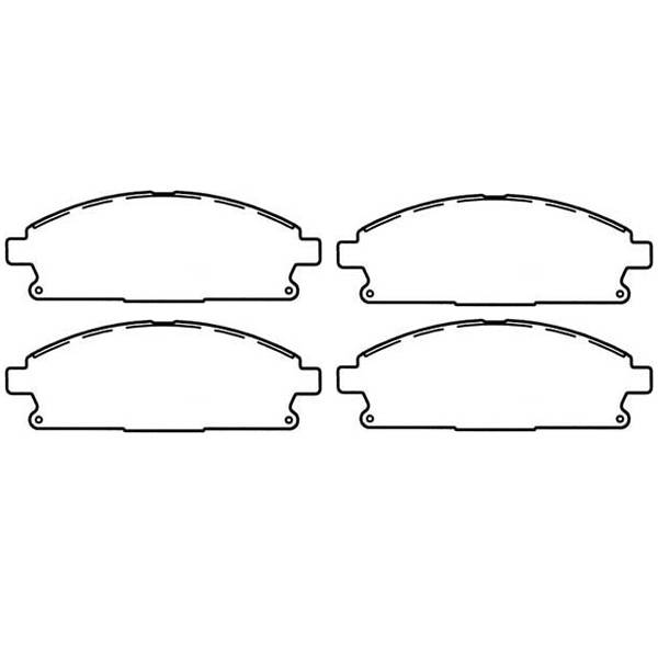 Omix - Omix Disc Brake Pad - 16729-09