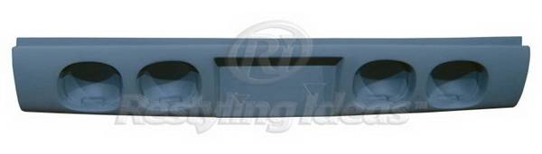 Restyling Ideas - Ford Ranger Restyling Ideas Roll Pan - Fiberglass - 61-1FD044L
