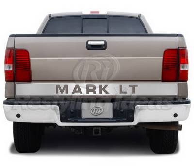 Restyling Ideas - Ford F150 Restyling Ideas Signature-X Tailgate Accents - Stainless Steel - 65-SS-FOF1504ML