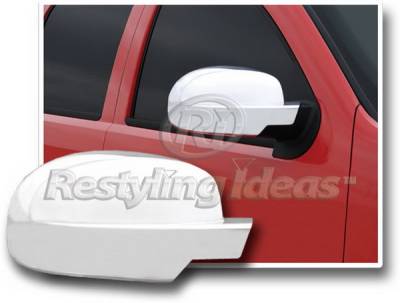 Restyling Ideas - GMC Sierra Restyling Ideas Mirror Cover - Chrome ABS - 67314F