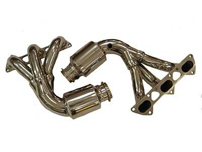 FabSpeed - GT3 - GT3RS Headers with 200 Cell Race Cats