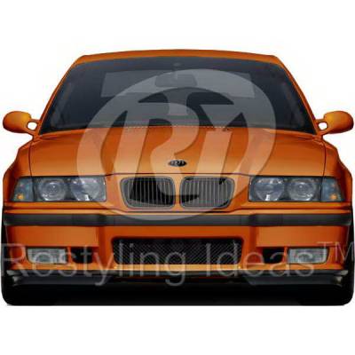 Restyling Ideas - BMW 3 Series Restyling Ideas Performance Grille - 72-GB-3SE3697-BB