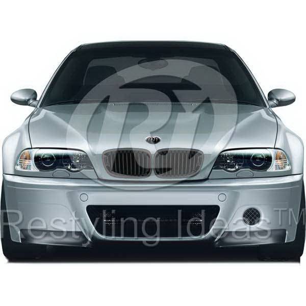 Restyling Ideas - BMW 3 Series 2DR Restyling Ideas Performance Grille - 72-GB-3SE46022-BB