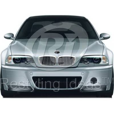 Restyling Ideas - BMW 3 Series 2DR Restyling Ideas Performance Grille - 72-GB-3SE46022-CCS