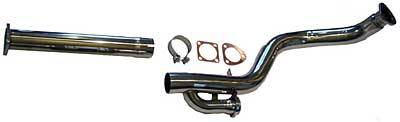 FabSpeed - Turbo Catalytic Converter Bypass Pipe/Downtube